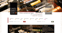 Desktop Screenshot of caves-direct.com